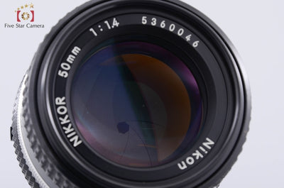 [Used] Nikon Ai-S NIKKOR 50mm f/1.4 with D engraving