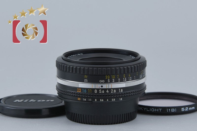 [Used] Nikon Ai-S NIKKOR 50mm f/1.8 without Meter Coupling Prong