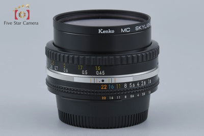 [Used] Nikon Ai-S NIKKOR 50mm f/1.8 without Meter Coupling Prong