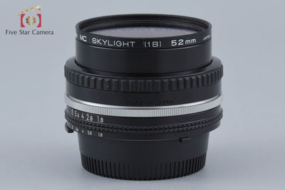 [Used] Nikon Ai-S NIKKOR 50mm f/1.8 without Meter Coupling Prong
