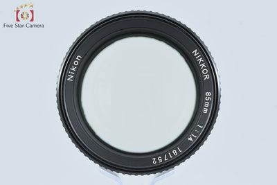 [Used] Nikon Ai-S NIKKOR 85mm f/1.4