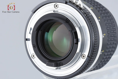 [Used] Nikon Nikkor Ai-S 85mm f/2