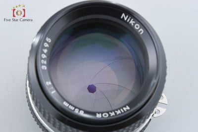 [Used] Nikon Nikkor Ai-S 85mm f/2