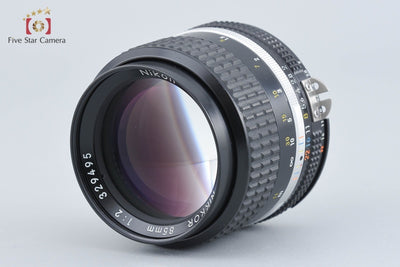 [Used] Nikon Nikkor Ai-S 85mm f/2