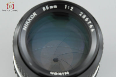Used Nikon Ai-S NIKKOR 85mm f/2