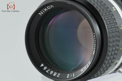 Used Nikon Ai-S NIKKOR 85mm f/2
