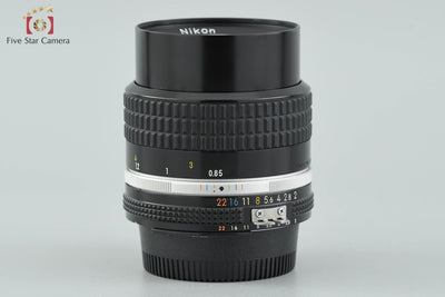 Used Nikon Ai-S NIKKOR 85mm f/2