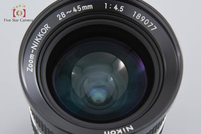 [Used] Nikon Ai Zoom NIKKOR 28-45mm f/4.5
