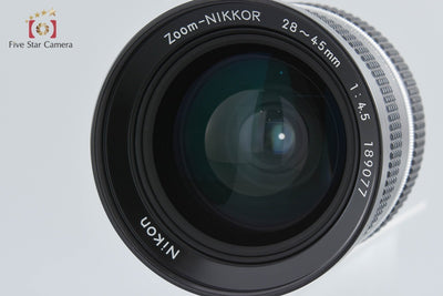 [Used] Nikon Ai Zoom NIKKOR 28-45mm f/4.5