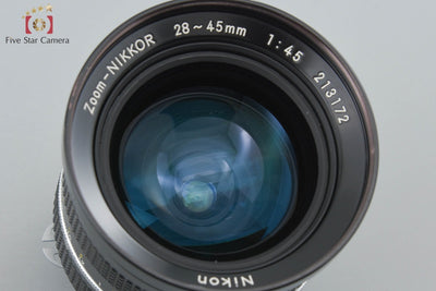 Used: Nikon Ai Zoom NIKKOR 28-45mm f/4.5