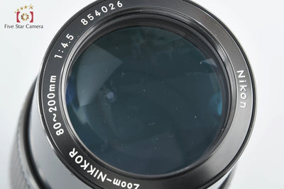【中古】Nikon ニコン Ai-S NIKKOR 35-70mm f/3.3-4.5 + Ai Zoom NIKKOR 80-200mm f/4.5