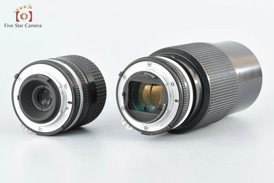 【中古】Nikon ニコン Ai-S NIKKOR 35-70mm f/3.3-4.5 + Ai Zoom NIKKOR 80-200mm f/4.5