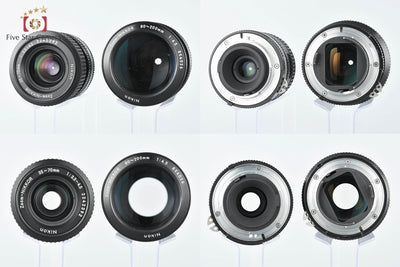 【中古】Nikon ニコン Ai-S NIKKOR 35-70mm f/3.3-4.5 + Ai Zoom NIKKOR 80-200mm f/4.5