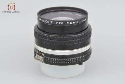 【Used】Nikon Nikkor Ai-S 20mm f/3.5