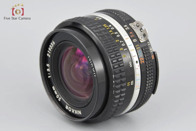 【Used】Nikon Nikkor Ai-S 20mm f/3.5