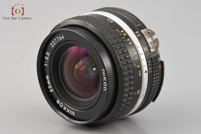 [Used] Nikon Nikkor Ai-S 20mm f/3.5