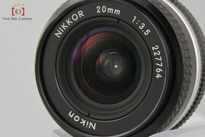 [Used] Nikon Nikkor Ai-S 20mm f/3.5