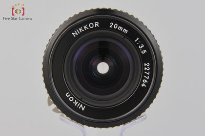 [Used] Nikon Nikkor Ai-S 20mm f/3.5
