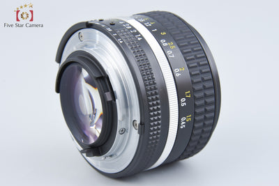 [Used] Nikon Ai-S NIKKOR 50mm f/1.4 without meter coupling prong
