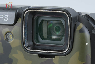 Used] Nikon COOLPIX AW100 Forest Camouflage Compact Digital Camera with Original Box