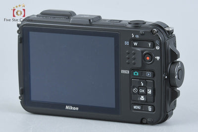 Used] Nikon COOLPIX AW100 Forest Camouflage Compact Digital Camera with Original Box