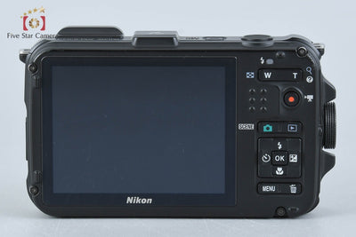 Used] Nikon COOLPIX AW100 Forest Camouflage Compact Digital Camera with Original Box