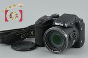 [Used] Nikon COOLPIX B500 Black Compact Digital Camera