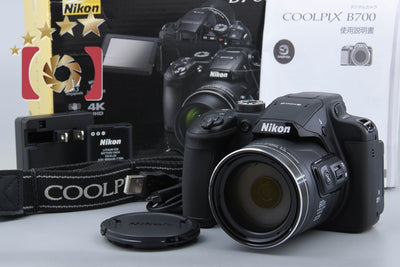 Used] Nikon COOLPIX B700 Black Compact Digital Camera with Original Box