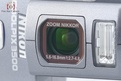 [Used] Nikon COOLPIX E3500 Compact Digital Camera