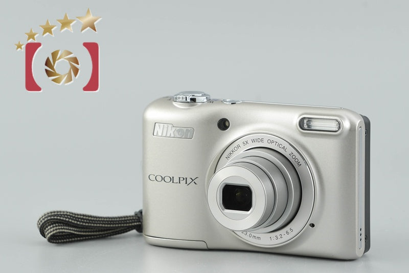 [Used] Nikon COOLPIX L28 Silver Compact Digital Camera