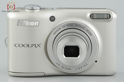 [Used] Nikon COOLPIX L28 Silver Compact Digital Camera