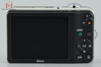 [Used] Nikon COOLPIX L28 Silver Compact Digital Camera
