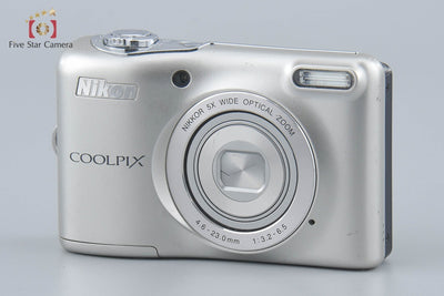 Used: Nikon COOLPIX L32 Silver Compact Digital Camera