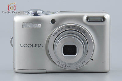 Used: Nikon COOLPIX L32 Silver Compact Digital Camera
