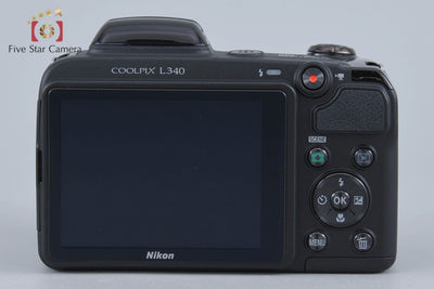 [Used] Nikon COOLPIX L340 Compact Digital Camera with Original Box