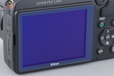 [Used] Nikon COOLPIX L810 Black Compact Digital Camera