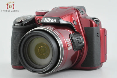 [Used] Nikon Coolpix P520 Red Compact Digital Camera
