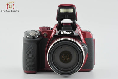 [Used] Nikon Coolpix P520 Red Compact Digital Camera