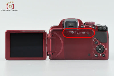 [Used] Nikon Coolpix P520 Red Compact Digital Camera