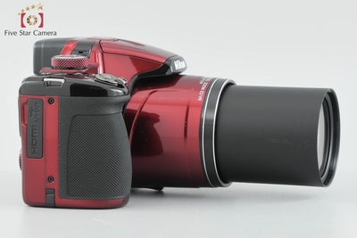 [Used] Nikon Coolpix P520 Red Compact Digital Camera