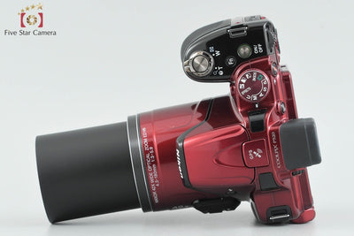 [Used] Nikon Coolpix P520 Red Compact Digital Camera