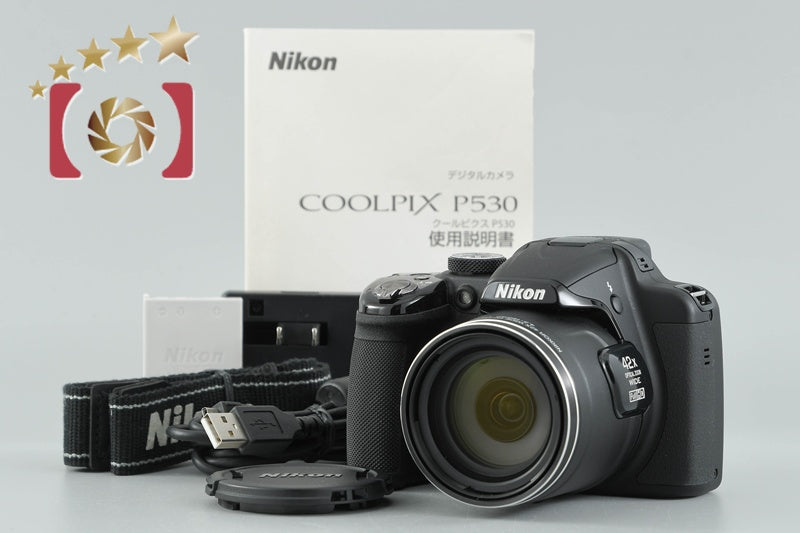 [Used] Nikon COOLPIX P530 Black Compact Digital Camera