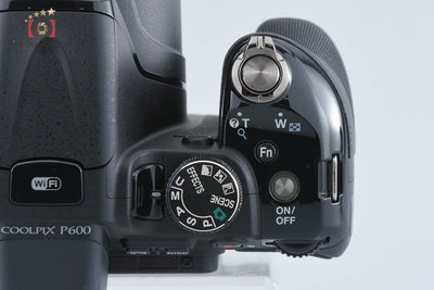 [Used] Nikon COOLPIX P600 Black Compact Digital Camera with Original Box
