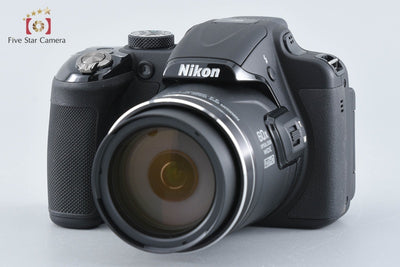 [Used] Nikon COOLPIX P600 Black Compact Digital Camera with Original Box
