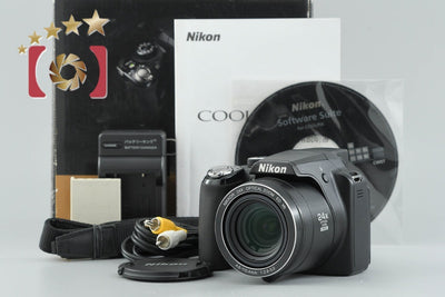 [Used] Nikon COOLPIX P90 Black Compact Digital Camera with Original Box