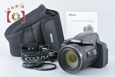 [Used] Nikon COOLPIX P900 Black Compact Digital Camera