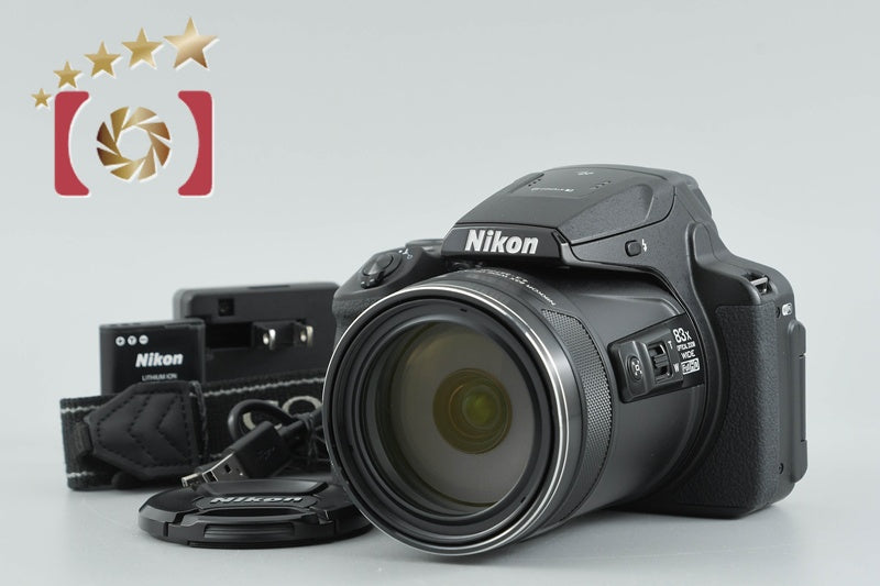 [Used] Nikon COOLPIX P900 Black Compact Digital Camera