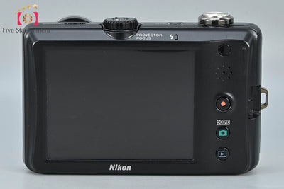 [Used] Nikon S1100pj Silver Compact Digital Camera