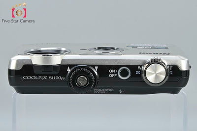 [Used] Nikon COOLPIX S1100pj Silver Compact Digital Camera