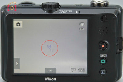 [Used] Nikon S1100pj Silver Compact Digital Camera